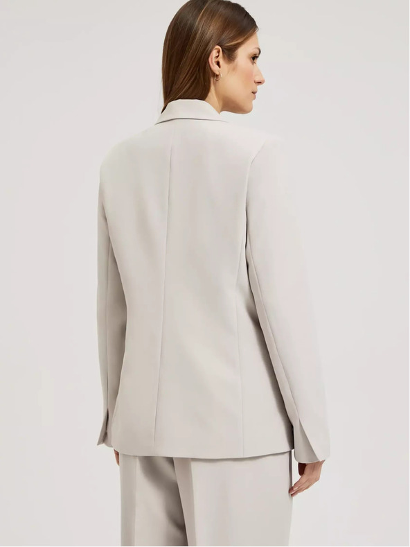 Moodo Béžové dámské sako Moodo