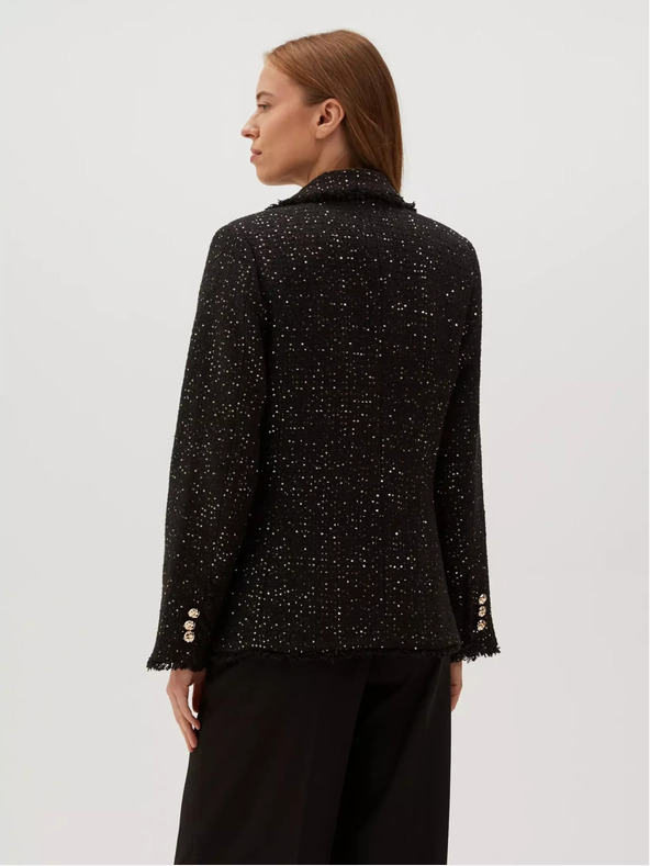 Moodo Černé dámské sako Moodo