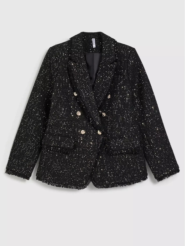 Moodo Černé dámské sako Moodo