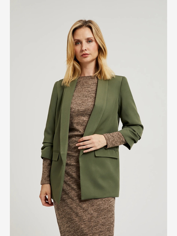 Moodo Zelené dámské sako Moodo