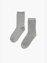 Moodo Sada dvou párů šedých dámských ponožek Moodo