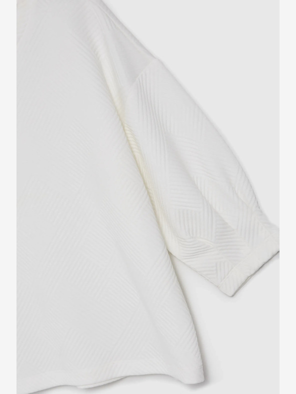 Moodo Bílá dámská mikina Moodo