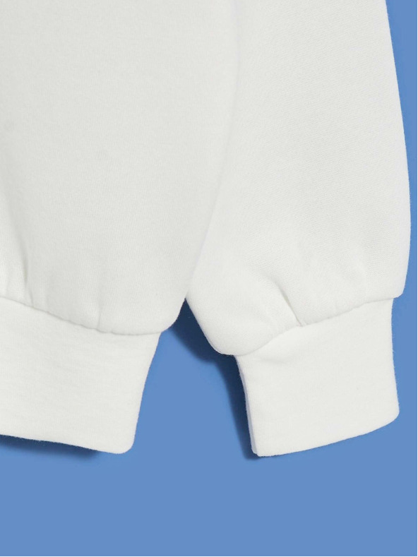 Moodo Bílá dámská mikina Moodo