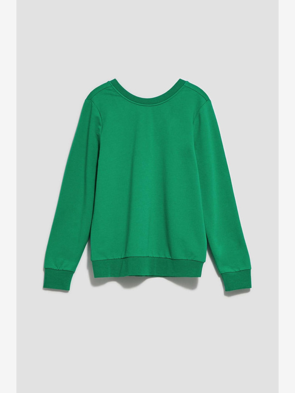 Moodo Zelená dámská mikina Moodo