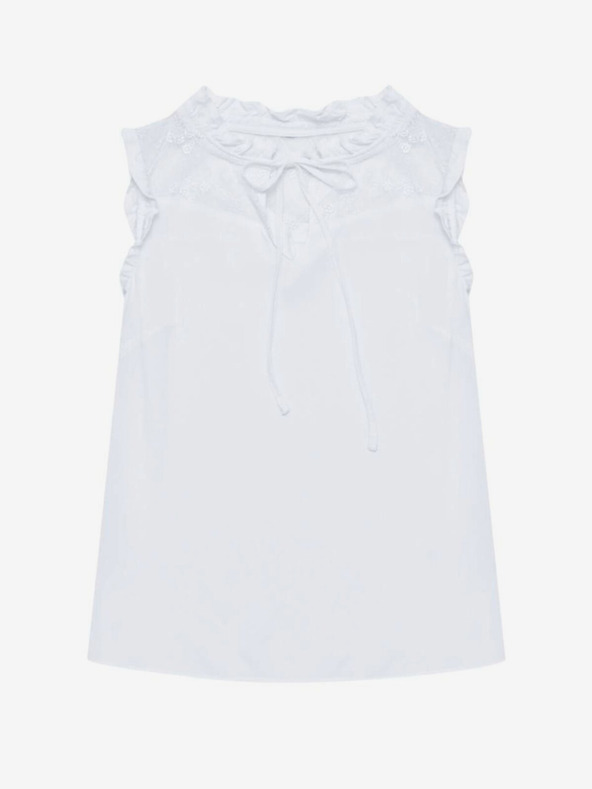 Moodo Bílá dámská halenka Moodo