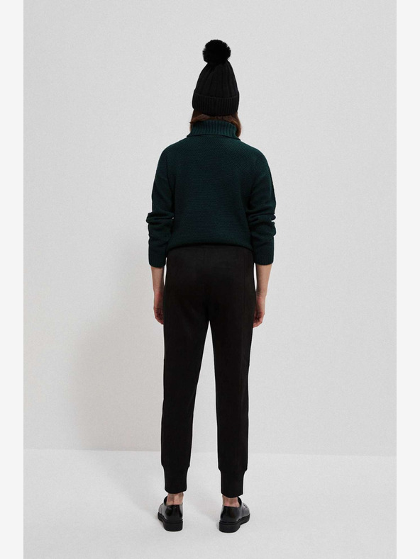 Moodo Černé dámské tepláky Moodo