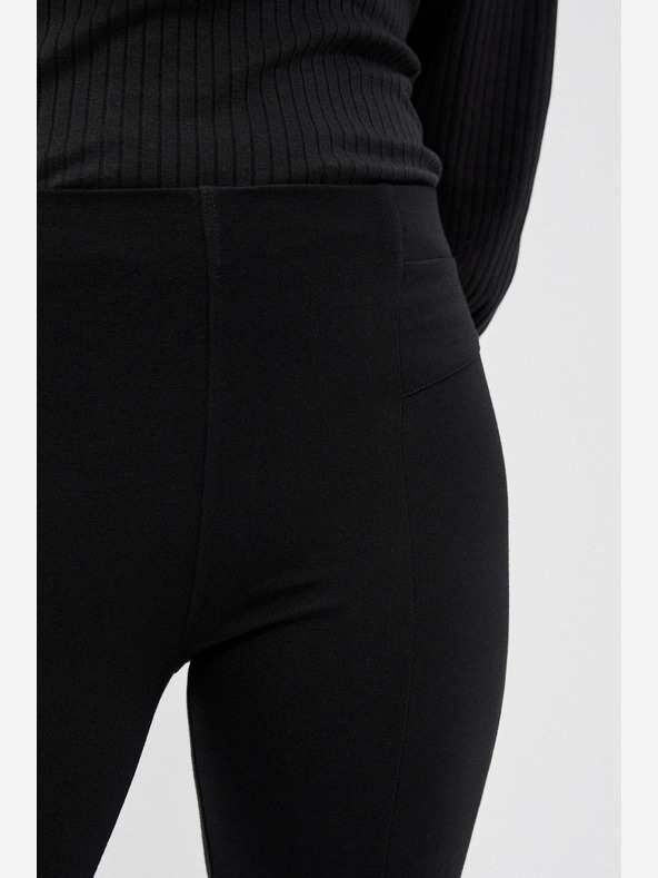 Moodo Černé dámské legíny Moodo