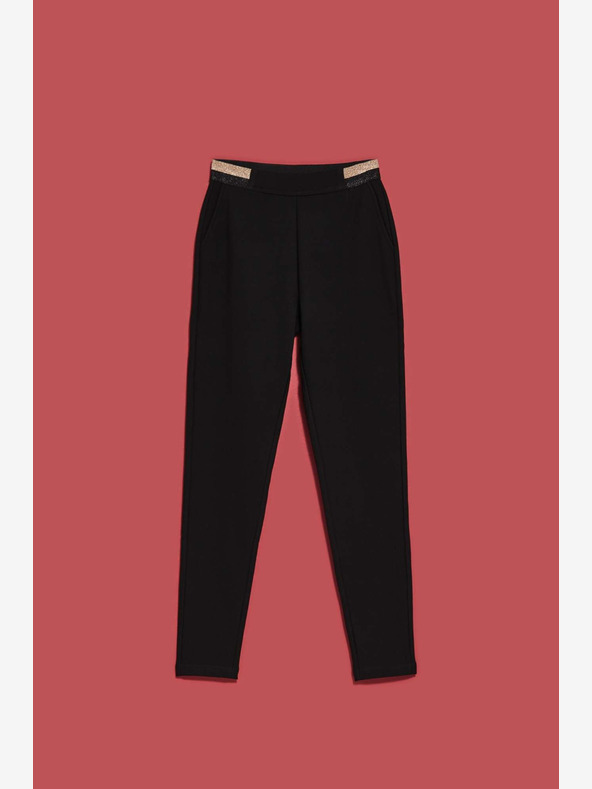 Moodo Černé dámské legíny Moodo