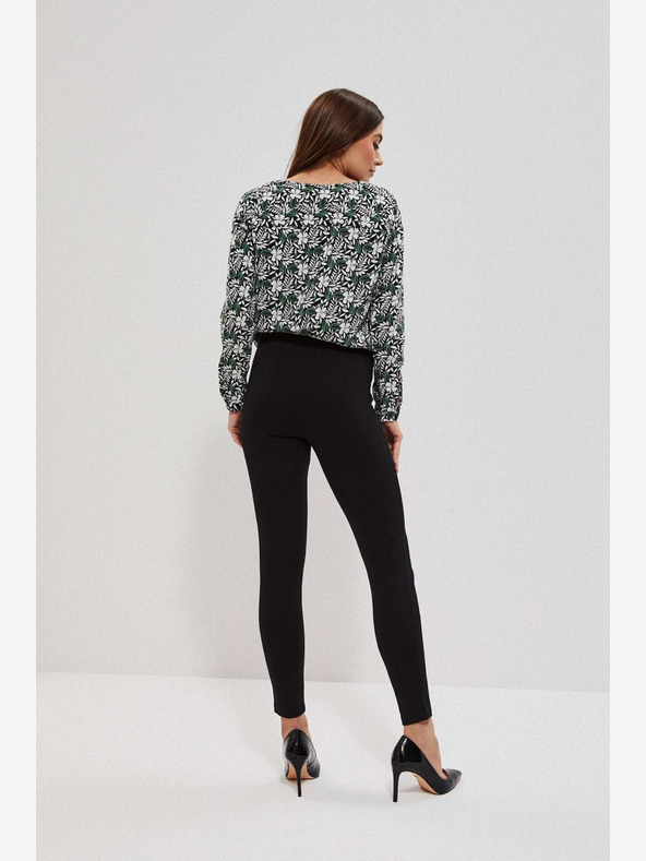 Moodo Černé dámské legíny Moodo