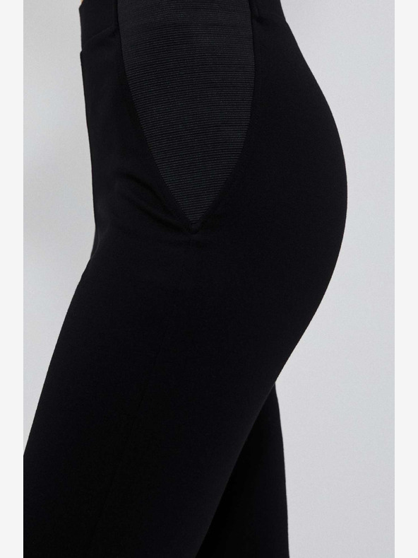 Moodo Černé dámské legíny Moodo