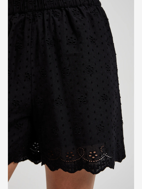 Moodo Černé dámské kraťasy Moodo