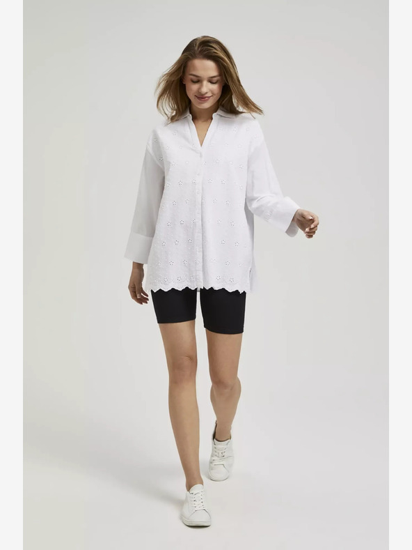 Moodo Černé dámské krátké legíny Moodo