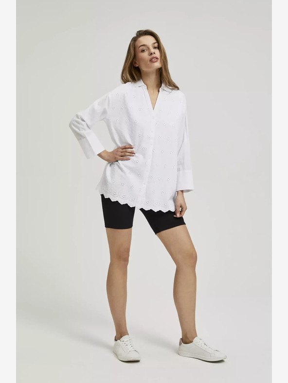 Moodo Černé dámské krátké legíny Moodo