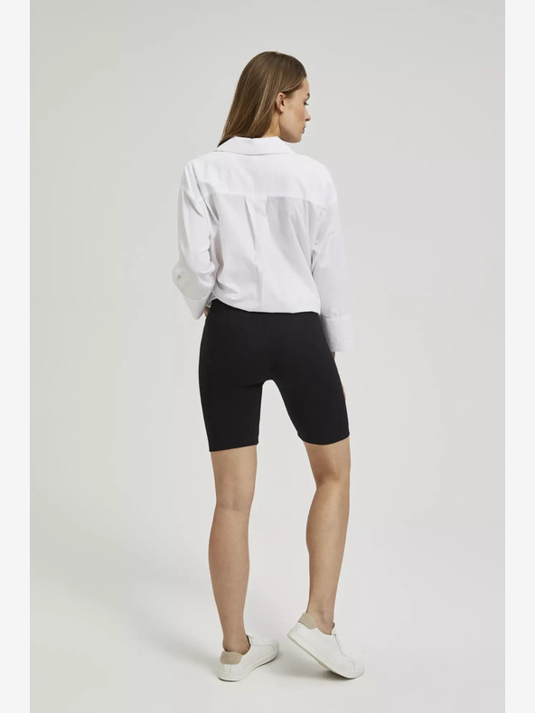 Moodo Černé dámské krátké legíny Moodo