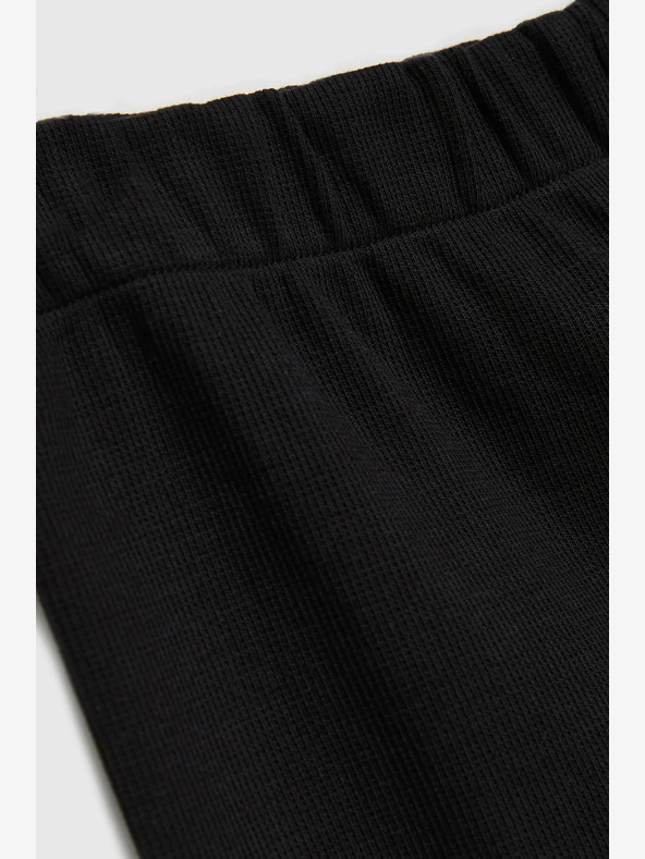 Moodo Černé dámské krátké legíny Moodo