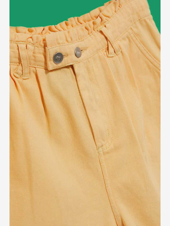 Moodo Žluté dámské kraťasy Moodo