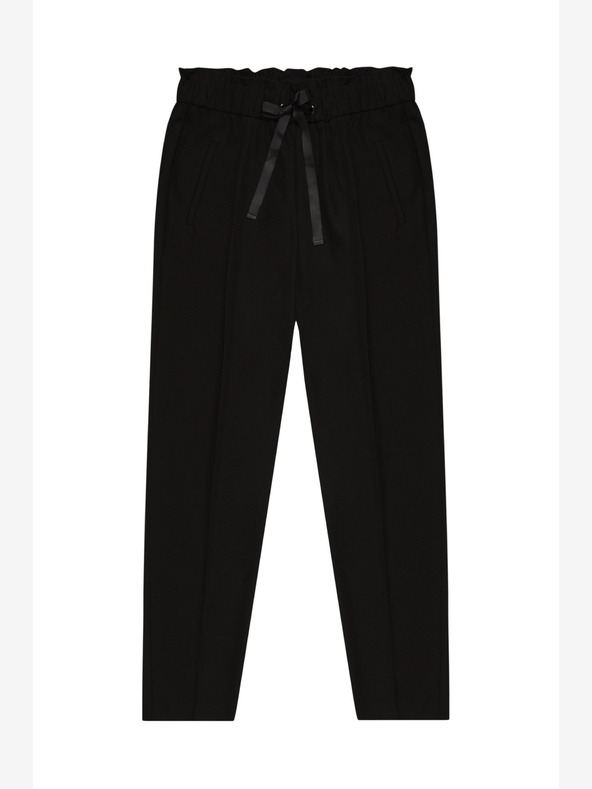 Moodo Černé dámské kalhoty Moodo