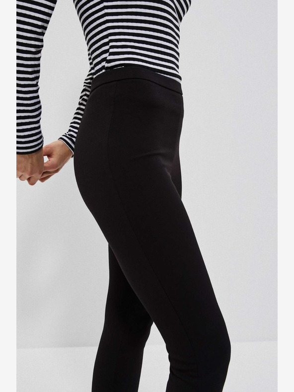 Moodo Černé dámské kalhoty Moodo