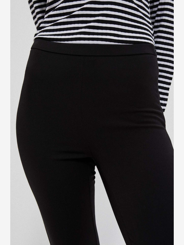 Moodo Černé dámské kalhoty Moodo