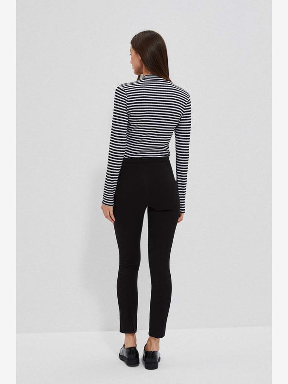 Moodo Černé dámské kalhoty Moodo