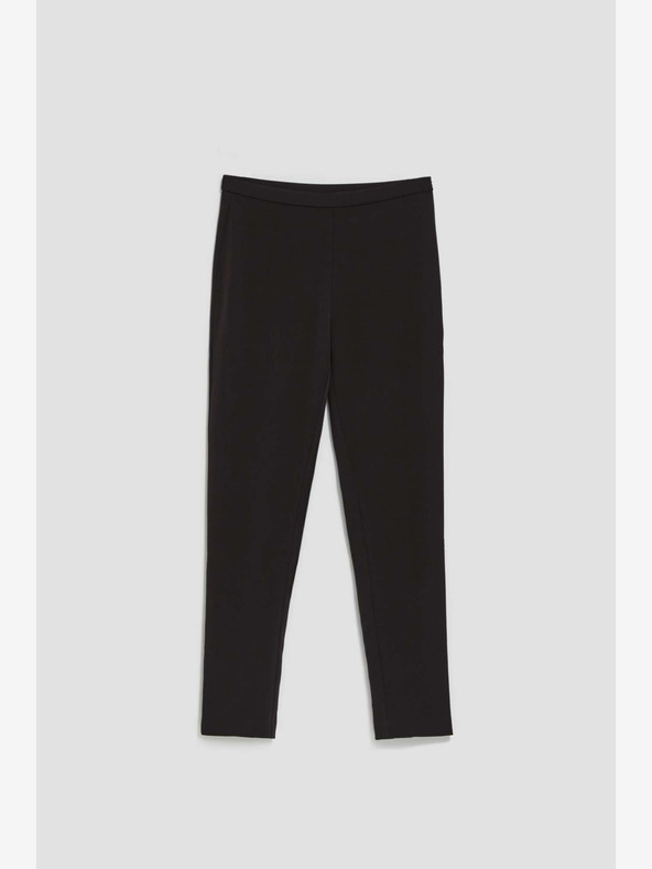 Moodo Černé dámské kalhoty Moodo