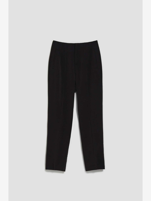 Moodo Černé dámské kalhoty Moodo