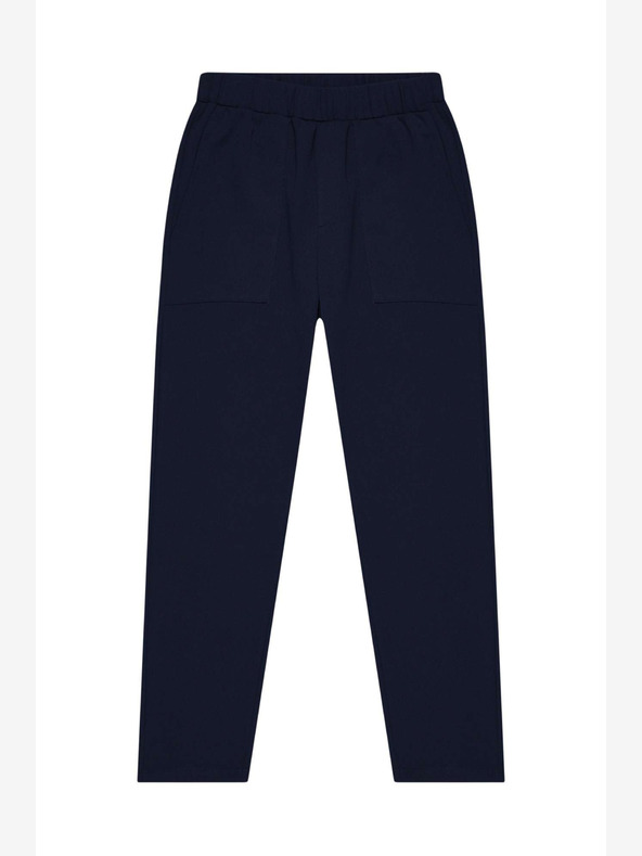 Moodo Tmavě modré dámské kalhoty Moodo