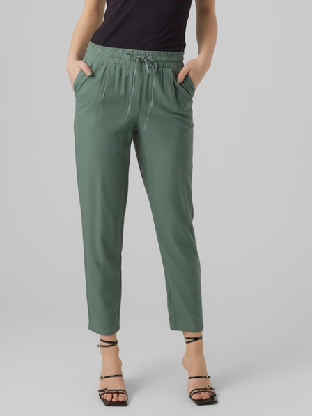 Vero Moda Zelené dámské kalhoty Vero Moda JESMILO