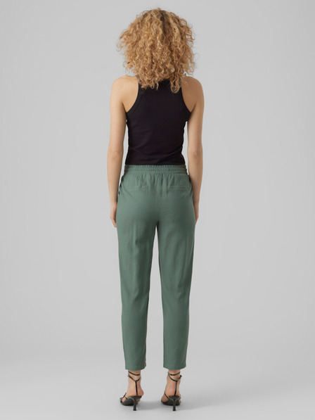 Vero Moda Zelené dámské kalhoty Vero Moda JESMILO
