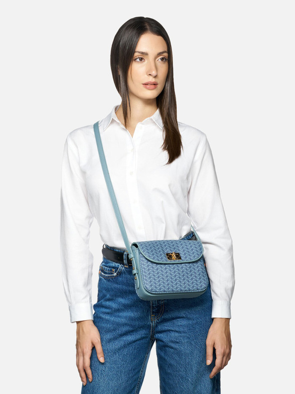 Geox Modrá dámská kabelka Geox Kleopy