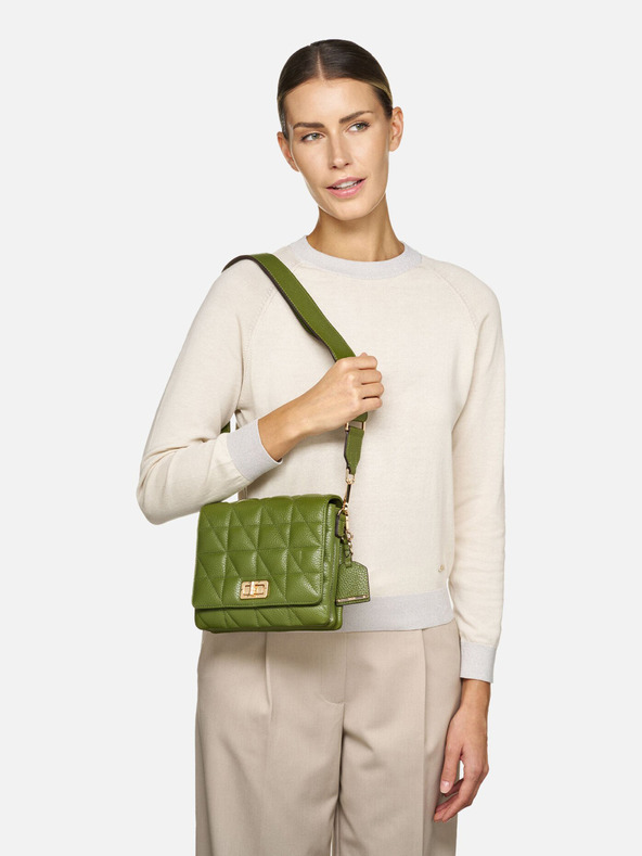 Geox Zelená dámská kabelka Geox Veriana