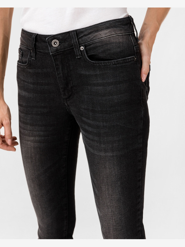 Vero Moda Černé dámské slim fit džíny Vero Moda Ella