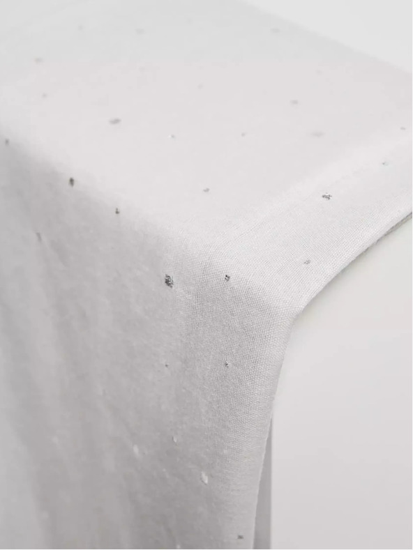 Moodo Světle šedý dámský šátek Moodo