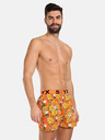 Styx Žluto-oranžové pánské vzorované trenýrky Styx Včelky