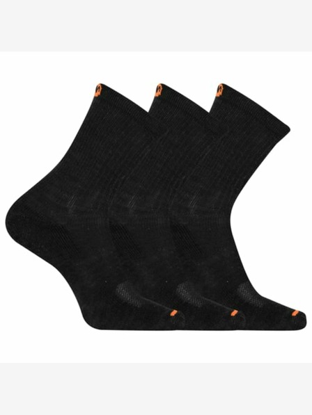 Merrell Merrell ponožky MEA33564C3B2 BLACK CUSHIONED COTTON CREW