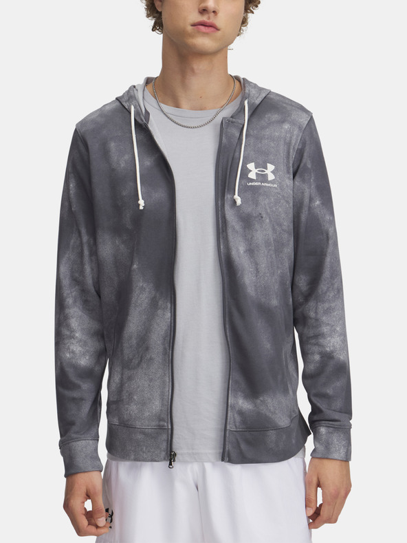 Under Armour Pánská mikina Under Armour UA Rival Terry AOP FZ Q1
