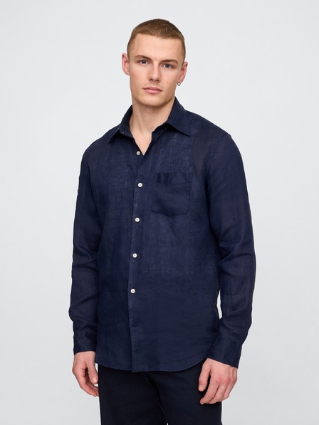 GAP Lněná košile Classic Shirt GAP