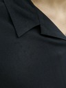 Jack & Jones Černá pánská košile s krátkým rukávem Jack & Jones