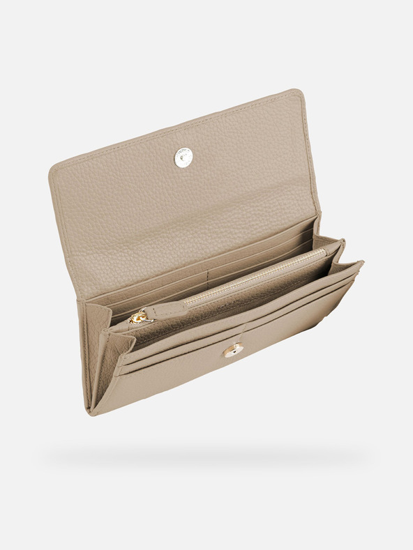 Geox Béžová dámská peněženka Geox