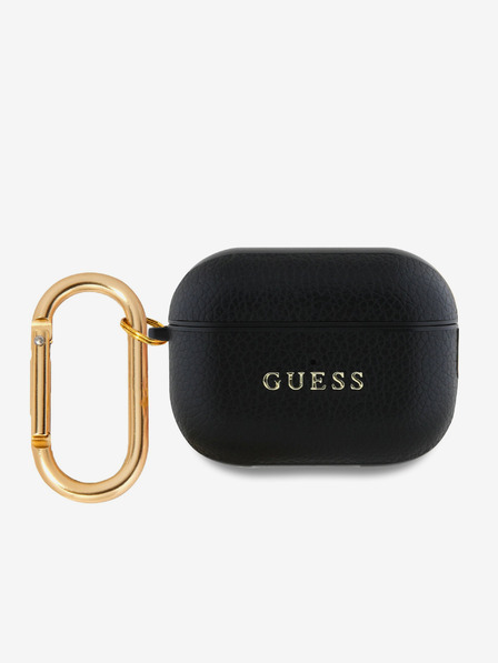 Guess Guess PU Grained Classic Logo Pouzdro pro AirPods Pro 2 Black
