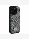 DKNY DKNY PU Leather Crosswalk Pattern Magsafe Zadní Kryt pro iPhone 16 Pro Max Ivory