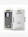 DKNY DKNY PU Leather Crosswalk Pattern Magsafe Zadní Kryt pro iPhone 16 Pro Max Ivory