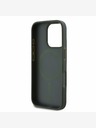 DKNY DKNY PU Leather Grid Pattern Magsafe Zadní Kryt pro iPhone 16 Pro Max Green