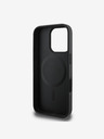 Guess Guess PU 4G Peony MagSafe Zadní Kryt pro iPhone 16 Pro Max Black