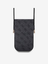 Guess Guess PU 4G Big Love Logo Taška na Telefon Black