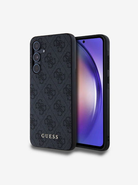 Guess 4G Zadní Kryt pro Samsung Galaxy A55 5G Grey Obal na telefon