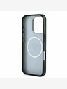 Guess Guess IML 4G Glitter and Triangle Logo MagSafe Zadní Kryt pro iPhone 16 Pro Black