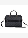 Guess PU 4G Triangle Logo Taška na Notebook 15/16" Black Obal na telefon
