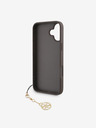 Guess Guess 4G Charm Zadní Kryt pro iPhone 16 Tone on Tone Brown