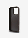 Guess Guess PU 4G Peony MagSafe Zadní Kryt pro iPhone 16 Pro Max Brown